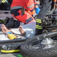 Motorcycle accident